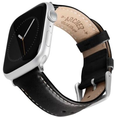 Archer Watch Straps Horlogebandje van hoogwaardig leer voor Apple Watch Archer Watch Straps Horlogebandje van hoogwaardig leer voor Apple Watch