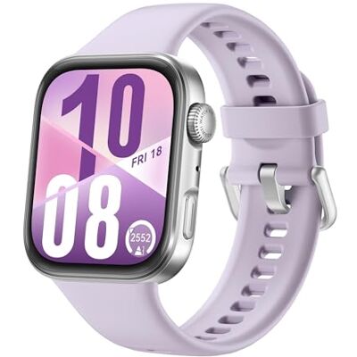 Huawei WATCH FIT 4 Smartwatch, GPS-tracking, ultradunne behuizing, paars Tot 10 dagen batterijduur, Bellen via Bluetooth, voor Android en iOS, verlengde garantie van 6 maanden Huawei WATCH FIT 4 Smartwatch, GPS-tracking, ultradunne behuizing, paars Tot 10 dagen batterijduur, Bellen via Bluetooth, voor Android en iOS, verlengde garantie van 6 maanden