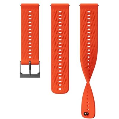 Suunto 22 ATH6 siliconen band koraal oranje S+M Suunto 22 ATH6 siliconen band koraal oranje S+M