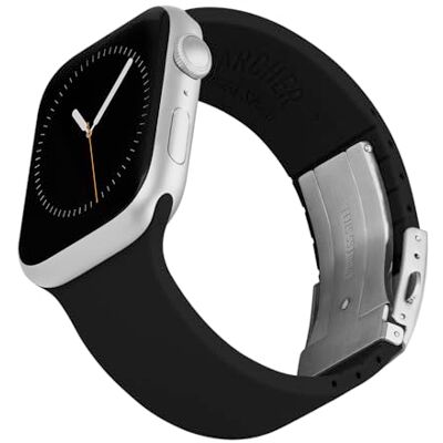 Archer Watch Straps Op maat verstelbare siliconen armbanden voor Apple Watch, Siliconen, Geen edelsteen Archer Watch Straps Op maat verstelbare siliconen armbanden voor Apple Watch, Siliconen, Geen edelsteen