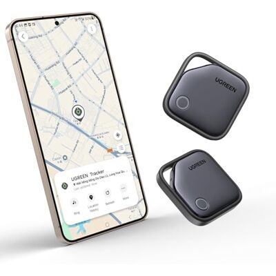 UGREEN FineTrack S Smart Finder Bluetooth Galaxy alleen 2 stuks 18 maanden batterij, objectzoeker, compatibel met SmartThings, voor portemonnees, portefeuilles, sleutels, bagage, tassen UGREEN FineTrack S Smart Finder Bluetooth Galaxy alleen 2 stuks 18 maanden batterij, objectzoeker, compatibel met SmartThings, voor portemonnees, portefeuilles, sleutels, bagage, tassen