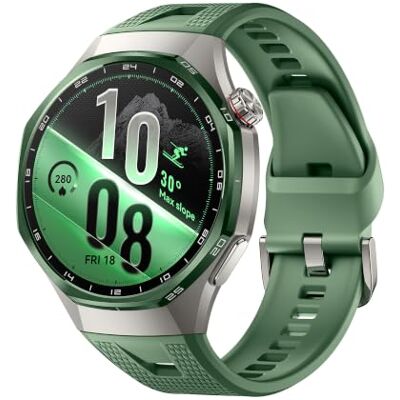 Huawei WATCH GT 7 Pro 46mm Smart Watch, tot 21 dagen batterijduur, groen Titanium Alloy Smartwatch met Nano-Tech Keramische Bezel, ECG, Hartslagmonitoring, Skiën, Fietsen, met iOS en Android Huawei WATCH GT 7 Pro 46mm Smart Watch, tot 21 dagen batterijduur, groen Titanium Alloy Smartwatch met Nano-Tech Keramische Bezel, ECG, Hartslagmonitoring, Skiën, Fietsen, met iOS en Android