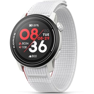 COROS PACE 3 GPS-sporthorloge, lichtgewicht hardloopklok, batterijduur van 17 dagen, nauwkeurige GPS, hartslagmeter, navigatie, slaaptracking, trainingsplan, hardlopen (nylon, wit) COROS PACE 3 GPS-sporthorloge, lichtgewicht hardloopklok, batterijduur van 17 dagen, nauwkeurige GPS, hartslagmeter, navigatie, slaaptracking, trainingsplan, hardlopen (nylon, wit)