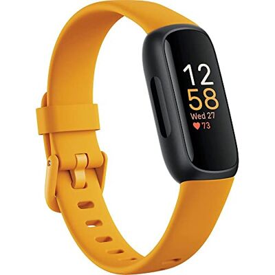 Fitbit Inspire 3 Gezondheids- en fitnesstracker met een batterijduur tot 10 dagen. Compatibel met Android en iOS. Fitbit Inspire 3 Gezondheids- en fitnesstracker met een batterijduur tot 10 dagen. Compatibel met Android en iOS.