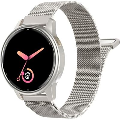 MoKo Magnetische mesh-armband compatibel met Garmin 18/20/22 mm Voor Venu 4 41 mm, Venu 3S, Vivoactive 4S 4 6, Forerunner 265S 265, snelwissel, verstelbare sluiting MoKo Magnetische mesh-armband compatibel met Garmin 18/20/22 mm Voor Venu 4 41 mm, Venu 3S, Vivoactive 4S 4 6, Forerunner 265S 265, snelwissel, verstelbare sluiting