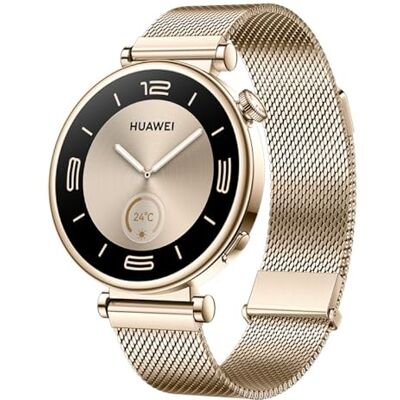 Huawei Watch GT 4 Smartwatch met batterijduur tot 14 dagen, compatibel met iOS en Android™, hartslagmonitor, SpO2 en GPS 41 mm, goudkleurig Huawei Watch GT 4 Smartwatch met batterijduur tot 14 dagen, compatibel met iOS en Android™, hartslagmonitor, SpO2 en GPS 41 mm, goudkleurig
