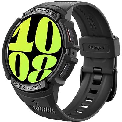 Spigen 44 mm armband met beschermhoes voor Samsung Galaxy Watch 6 (2023) Spigen 44 mm armband met beschermhoes voor Samsung Galaxy Watch 6 (2023)