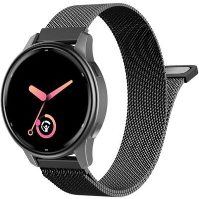 MoKo Magnetische mesh-armband compatibel met Garmin 18/20/22 mm Voor Venu 4 41 mm, Venu 3S, Vivoactive 4S 4 6, Forerunner 265S 265, snelwissel, verstelbare sluiting MoKo Magnetische mesh-armband compatibel met Garmin 18/20/22 mm Voor Venu 4 41 mm, Venu 3S, Vivoactive 4S 4 6, Forerunner 265S 265, snelwissel, verstelbare sluiting
