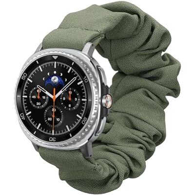 kwmobile Armband compatibel met Samsung Galaxy Watch 8 Galaxy/Galaxy Watch 8 Classic 46 mm reservearmband design scrunchie voor fitnesstracker groen kwmobile Armband compatibel met Samsung Galaxy Watch 8 Galaxy/Galaxy Watch 8 Classic 46 mm reservearmband design scrunchie voor fitnesstracker groen