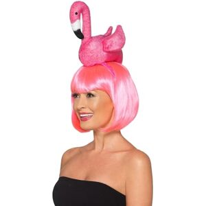 Smiffys Flamingo Halloween hoofdband Smiffys Flamingo Halloween hoofdband