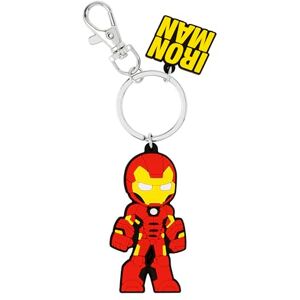 Marvel Avengers Iron Man Cartoon Rode en gele siliconen sleutelhanger GH00333RL.PH, rood, één maat, cartoon, rood, één maat, cartoon, Rood, Cartoon Marvel Avengers Iron Man Cartoon Rode en gele siliconen sleutelhanger GH00333RL.PH, rood, één maat, cartoon, rood, één maat, cartoon, Rood, Cartoon