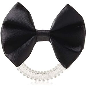 Invisibobble Zwarte strik voor meisjes, bobbel, echt zwart, met elastische spiraalvormige haarband, kunststof, met comfortabele grip, haarsieraad Invisibobble Zwarte strik voor meisjes, bobbel, echt zwart, met elastische spiraalvormige haarband, kunststof, met comfortabele grip, haarsieraad