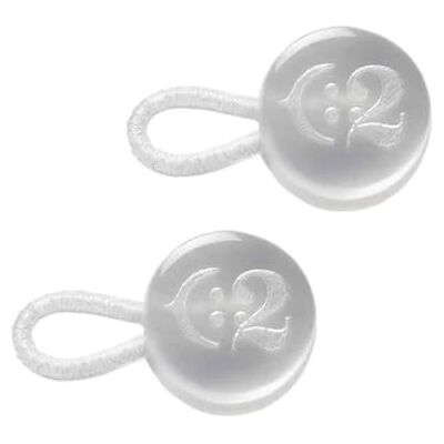 C2 2 stuks manchetknopen verlenging/overhemdkraag, klein, wit, voegt 1 maat toe (1,3 1,5 cm), knopen met een diameter van 10 mm (16 l), manchetknopen extensions (klein) Offre jusqu’à 1,3cm/0,51in 1,5cm/0,59in, boutons de 10mm/0,39in de diamètre, élastiq C2 2 stuks manchetknopen verlenging/overhemdkraag, klein, wit, voegt 1 maat toe (1,3 1,5 cm), knopen met een diameter van 10 mm (16 l), manchetknopen extensions (klein) Offre jusqu’à 1,3cm/0,51in 1,5cm/0,59in, boutons de 10mm/0,39in de diamètre, élastiq