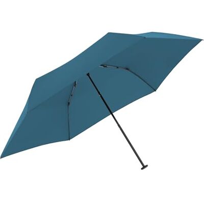 Doppler ZERO Parapluzak, 99, gewicht slechts 99 gram, stabiel, winddicht, 21 cm, Blauw kristal, minimalistisch, modern Doppler ZERO Parapluzak, 99, gewicht slechts 99 gram, stabiel, winddicht, 21 cm, Blauw kristal, minimalistisch, modern