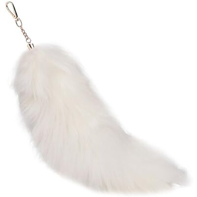 ChongKuan Therian Tail Vossenstaart hanger van imitatiebont, 12 ChongKuan Therian Tail Vossenstaart hanger van imitatiebont, 12
