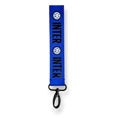 Inter , flyingtag enkelzijdig plat patroon ring, blauw, Taglia unica Inter , flyingtag enkelzijdig plat patroon ring, blauw, Taglia unica