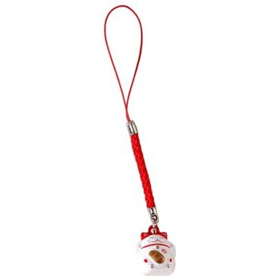 SHYYOULQE Draagbare telefoon geluksbrenger, verschillende kleuren, geluksringen, decoratie met belletjes voor positieve energie, sereniteitshanger, Rood, Eén maat Eén maat SHYYOULQE Draagbare telefoon geluksbrenger, verschillende kleuren, geluksringen, decoratie met belletjes voor positieve energie, sereniteitshanger, Rood, Eén maat Eén maat