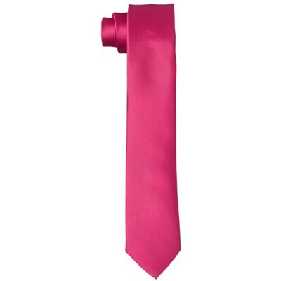 DonDon Handgemaakte stropdassen voor heren, zijdelook, 6 cm, Baai Taille unique DonDon Handgemaakte stropdassen voor heren, zijdelook, 6 cm, Baai Taille unique