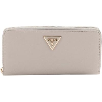 Guess Laurel SLG portemonnee met ritssluiting, groot, ivoorkleurig, L Guess Laurel SLG portemonnee met ritssluiting, groot, ivoorkleurig, L