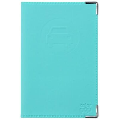Color Pop Papierhouder voor auto, gemaakt in Frankrijk, pvc, Frans papier, grijze kaart, rijbewijs, 13,8 x 9 cm, groen, Klassiek Color Pop Papierhouder voor auto, gemaakt in Frankrijk, pvc, Frans papier, grijze kaart, rijbewijs, 13,8 x 9 cm, groen, Klassiek