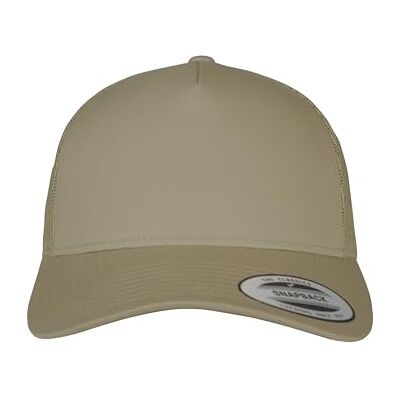 Flexfit 5-Panel Retro Trucker Cap uniseks-volwassene 5-Panel Retro Trucker Cap, kaki, One Size One Size Flexfit 5-Panel Retro Trucker Cap uniseks-volwassene 5-Panel Retro Trucker Cap, kaki, One Size One Size