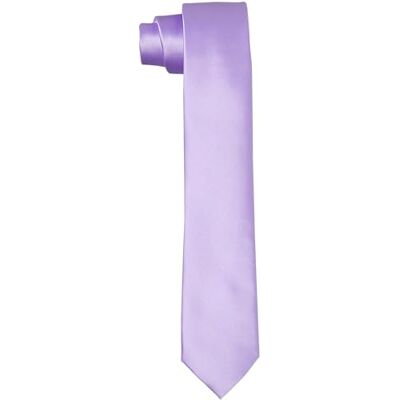 DonDon Handgemaakte stropdassen voor heren, zijdelook, 6 cm, Lila. Taille unique DonDon Handgemaakte stropdassen voor heren, zijdelook, 6 cm, Lila. Taille unique