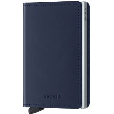 Secrid Slimwalletvintage, reisaccessoire Kaarthouder in envelopstijl, Navy Blauw, Modern Secrid Slimwalletvintage, reisaccessoire Kaarthouder in envelopstijl, Navy Blauw, Modern