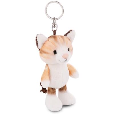 NICI Sleutelhanger kat 5 cm bruin – dierenhanger met metalen ring om op te hangen aan sleutels, touw, tas en meer NICI Sleutelhanger kat 5 cm bruin – dierenhanger met metalen ring om op te hangen aan sleutels, touw, tas en meer