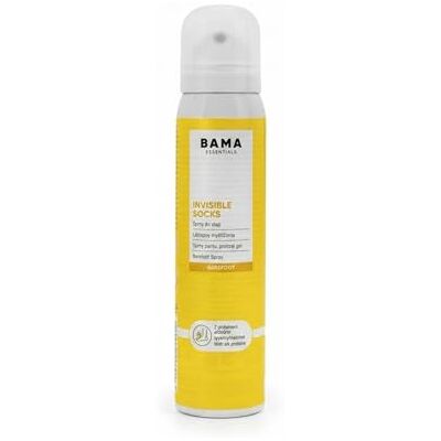 Bama Invisible Socks Blotevoetenspray – anti-wrijving voor zijde-eiwitten, voetspray ter bescherming tegen slechte geuren en blaren voor frisheid – 100 ml Bama Invisible Socks Blotevoetenspray – anti-wrijving voor zijde-eiwitten, voetspray ter bescherming tegen slechte geuren en blaren voor frisheid – 100 ml