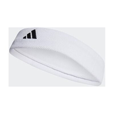 Adidas Uniseks tennishoofdband haarband, wit/zwart, XS Adidas Uniseks tennishoofdband haarband, wit/zwart, XS