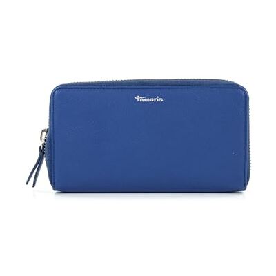 Tamaris TAS Amanda 50011 damesportemonnee, effen, Royal Blauw, Klassiek Tamaris TAS Amanda 50011 damesportemonnee, effen, Royal Blauw, Klassiek