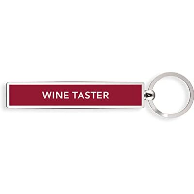 IF Show offs Keys Wine Knop Sleutelhanger donkerrood 8 cm, Donker rood, 8 cm, modern IF Show offs Keys Wine Knop Sleutelhanger donkerrood 8 cm, Donker rood, 8 cm, modern