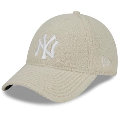New Era New York Yankees MLB Teddy 9Forty verstelbare pet, wit, eenheidsmaat New Era New York Yankees MLB Teddy 9Forty verstelbare pet, wit, eenheidsmaat