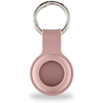 Hama Sleutelhanger voor Apple AirTag (AirTag hoes, beschermhoes, hanger, siliconen look, met karabijnhaak, krasbestendige hoes, bevestiging aan sleutelbos, koffer, schooltas enz.), Crème Hama Sleutelhanger voor Apple AirTag (AirTag hoes, beschermhoes, hanger, siliconen look, met karabijnhaak, krasbestendige hoes, bevestiging aan sleutelbos, koffer, schooltas enz.), Crème