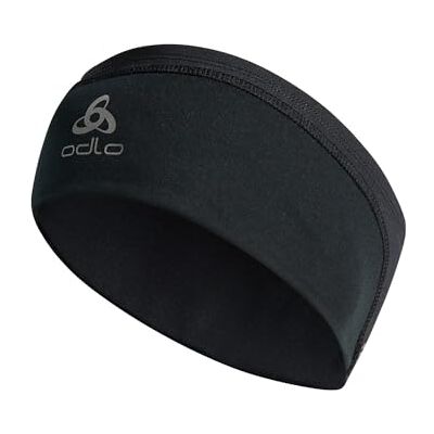 Odlo Ceramiwarm hoofdband voor heren, zwart, één maat Odlo Ceramiwarm hoofdband voor heren, zwart, één maat