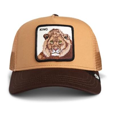 Goorin Bros. King Trucker Uniseks polyester bitonale bruine uniseks pet Eén maat Goorin Bros. King Trucker Uniseks polyester bitonale bruine uniseks pet Eén maat