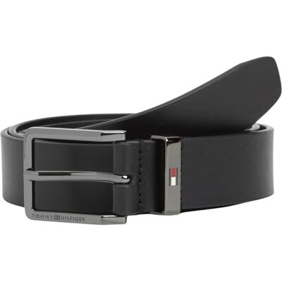 Tommy Hilfiger Oliver 3.0 Am0am14183 vaste riem voor heren, Zwart 105 Tommy Hilfiger Oliver 3.0 Am0am14183 vaste riem voor heren, Zwart 105