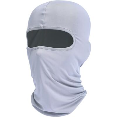Fuinloth bivakmuts skimasker UV-bescherming motorfiets sjaal zomer nek doek mannen vrouwen, Lichtgrijs One Size Fuinloth bivakmuts skimasker UV-bescherming motorfiets sjaal zomer nek doek mannen vrouwen, Lichtgrijs One Size