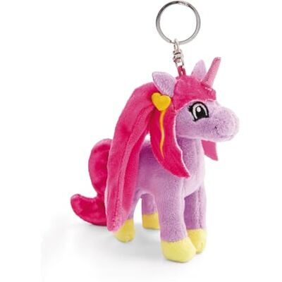 NICI Sleutelhanger Lissy Pony Eenhoorn Mandy 10 cm paars – dierenhanger met metalen ring om op te hangen aan sleutels, touw, tas en meer NICI Sleutelhanger Lissy Pony Eenhoorn Mandy 10 cm paars – dierenhanger met metalen ring om op te hangen aan sleutels, touw, tas en meer