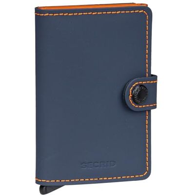 Secrid Mini-portemonnee, reisaccessoires, envelop voor creditcards, uniseks, volwassenen, één maat, nachtblauw en oranje, 65 x 102 x 21 cm 65x102x21cm Secrid Mini-portemonnee, reisaccessoires, envelop voor creditcards, uniseks, volwassenen, één maat, nachtblauw en oranje, 65 x 102 x 21 cm 65x102x21cm