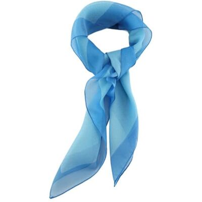 TigerTie Fijne chiffon sjaal voor dames, effen, afmetingen: 58 x 58 cm, lichtblauw Afmeting sjaaltje: ca. Lengte 58 cm, breedte 58 cm TigerTie Fijne chiffon sjaal voor dames, effen, afmetingen: 58 x 58 cm, lichtblauw Afmeting sjaaltje: ca. Lengte 58 cm, breedte 58 cm