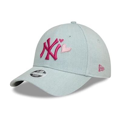 New Era Dames verstelbare truckerpet pet 9Forty MLB zomer meisje vrouw elegant, New York Yankees #37255, Eén maat Eén maat New Era Dames verstelbare truckerpet pet 9Forty MLB zomer meisje vrouw elegant, New York Yankees #37255, Eén maat Eén maat