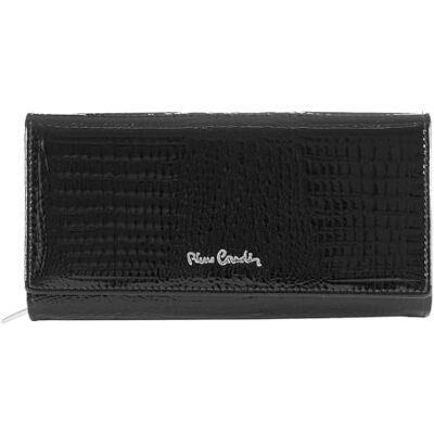 Pierre Cardin Portemonnee voor dames, echt leer, mooi, groot, ruim, leer, cadeau, portemonnee met portemonnee, geldhouder, portemonnee voor meisjes, zwart., Stijlvol Pierre Cardin Portemonnee voor dames, echt leer, mooi, groot, ruim, leer, cadeau, portemonnee met portemonnee, geldhouder, portemonnee voor meisjes, zwart., Stijlvol