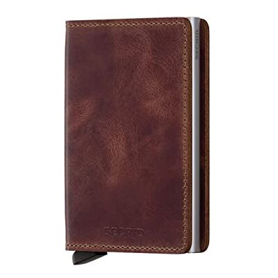 Secrid Wallets Slimwallet Vintage 10 cm 10.2 cm bruin Secrid Wallets Slimwallet Vintage 10 cm 10.2 cm bruin