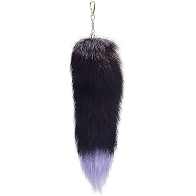 ChongKuan Hanger met vossenstaart van imitatiebont, met vossenstaart hanger, 9 ChongKuan Hanger met vossenstaart van imitatiebont, met vossenstaart hanger, 9