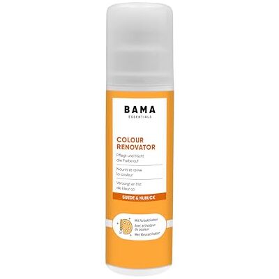 Bama Colour Renovator Suède nubuck verzorging stimuleert kleur en verzorgt het leer voor schoenen, laarzen en accessoires van suède, eenvoudige sponsapplicator, blauw, 75 ml 75 ml Bama Colour Renovator Suède nubuck verzorging stimuleert kleur en verzorgt het leer voor schoenen, laarzen en accessoires van suède, eenvoudige sponsapplicator, blauw, 75 ml 75 ml