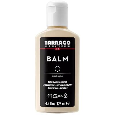 Tarrago Lederen tas verzorging balsem 125ML schoenen behandeling en gepolijst, kleurloos (00), 125 ml 125 ml Tarrago Lederen tas verzorging balsem 125ML schoenen behandeling en gepolijst, kleurloos (00), 125 ml 125 ml