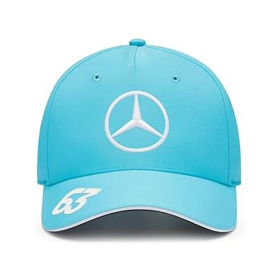 Mercedes AMG Petronas F1 2024 pet blauw, één maat Eén maat Mercedes AMG Petronas F1 2024 pet blauw, één maat Eén maat