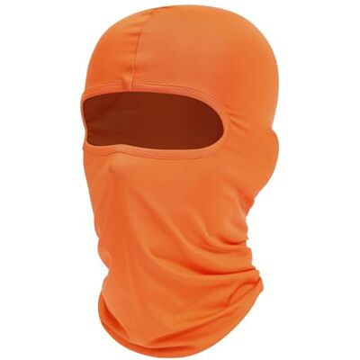 Fuinloth bivakmuts skimasker UV-bescherming motorfiets sjaal zomer nek doek mannen vrouwen, Oranje One Size Fuinloth bivakmuts skimasker UV-bescherming motorfiets sjaal zomer nek doek mannen vrouwen, Oranje One Size