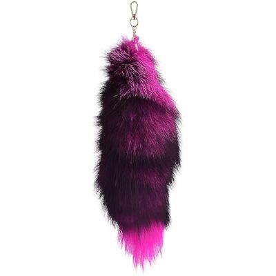 ChongKuan Hanger met vossenstaart van imitatiebont, met vossenstaart hanger, 13 ChongKuan Hanger met vossenstaart van imitatiebont, met vossenstaart hanger, 13